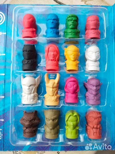 Ластики-фигурки 2 коллекции