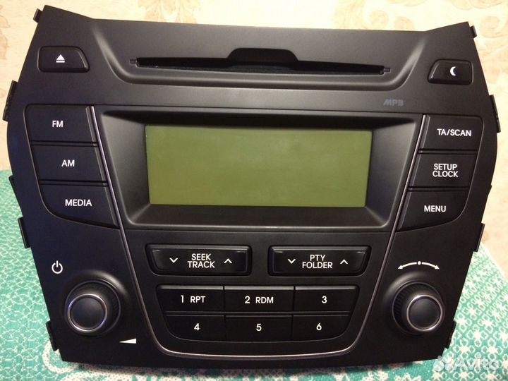 Штатная магнитола на Santa Fe