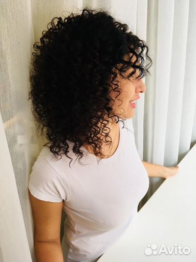 Афрокудри,самая пружинистая причёска