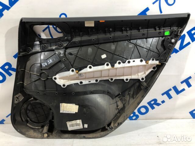 Обшивка двери задняя левая peugeot 308 1.6 ат хетч