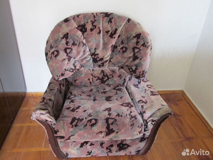 Кресло большое с большим ящиком внутри -2 шт