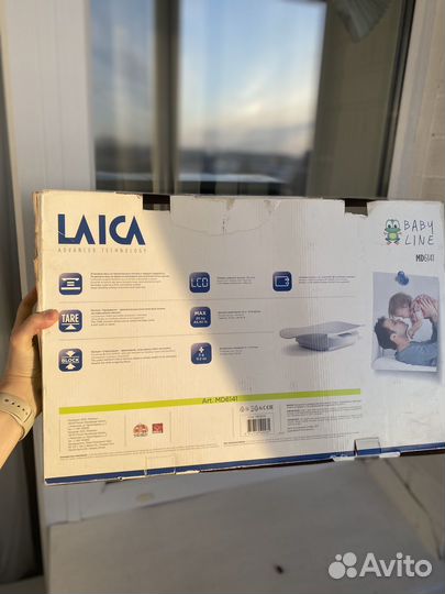 Весы детские laica