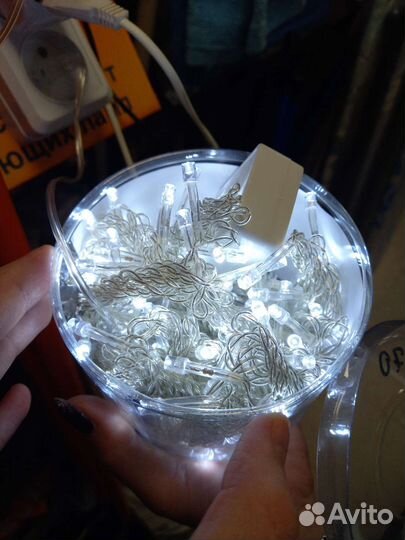 Гирлянда штора 3х2