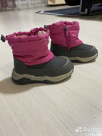 Ботинки зимние для девочки 24 размер