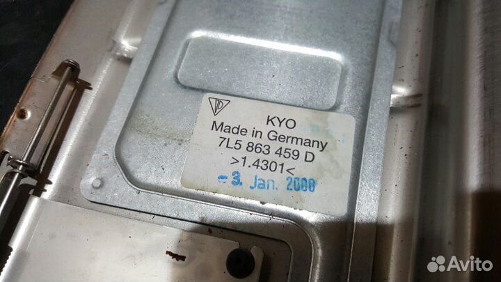 Накладка замка багажника Porsche Cayenne 957 turbo