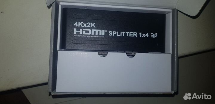 Hdmi splitter сплиттер 1х4 4K 3D