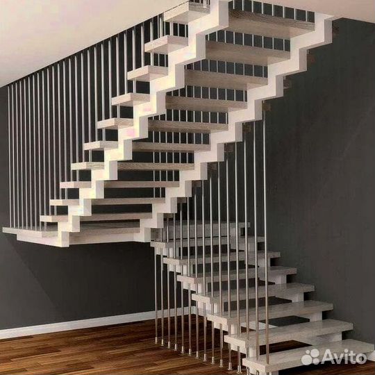 Облицовка ступеней породами дерева