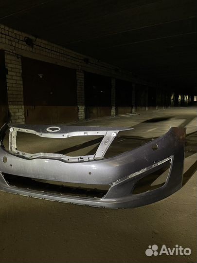 Бампер передний Kia Optima 3 рестайлинг бу