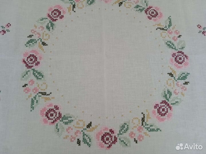 Чайные скатерти хлопок, (наперон) винтаж