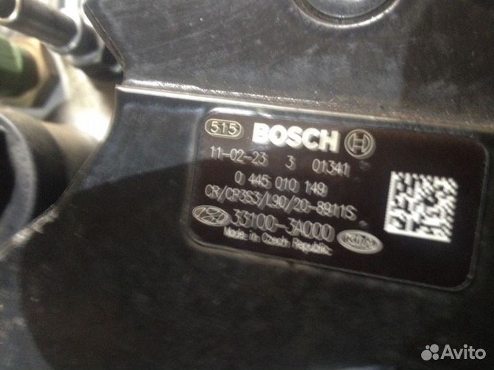 Тнвд топливный насос Kia Mohave D6ea