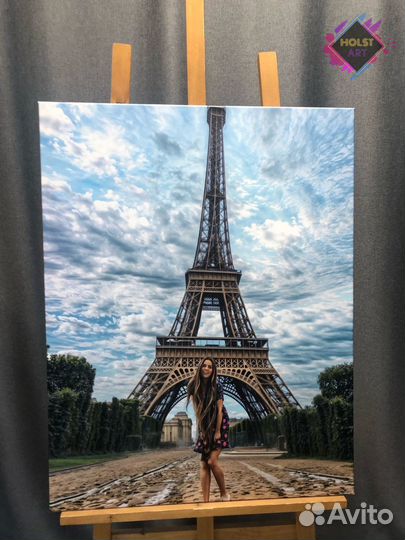 Портрет на холсте по фото на заказ