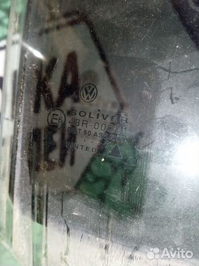 Стекло двери заднее правое Volkswagen Passat B5