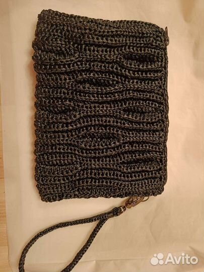 Сумка вязаная из рафии