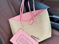 Сумка Coach Reversible City Tote In Signature Canv