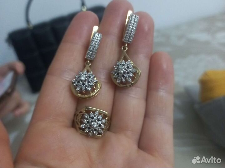 Серьги с бриллиантами