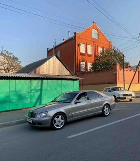 Mercedes-Benz S-класс 3.7 AT, 2003, 270 000 км