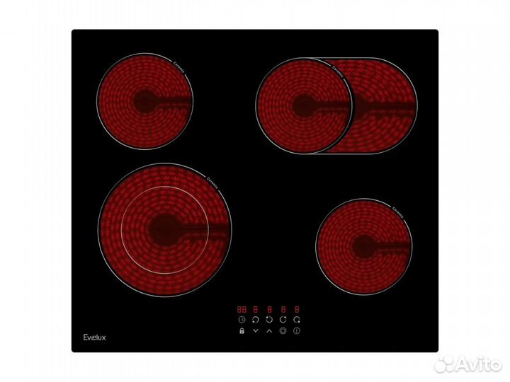 Электрическая варочная панель Evelux HEV 642 B