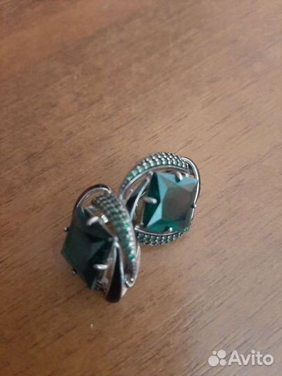 Серьги серебро