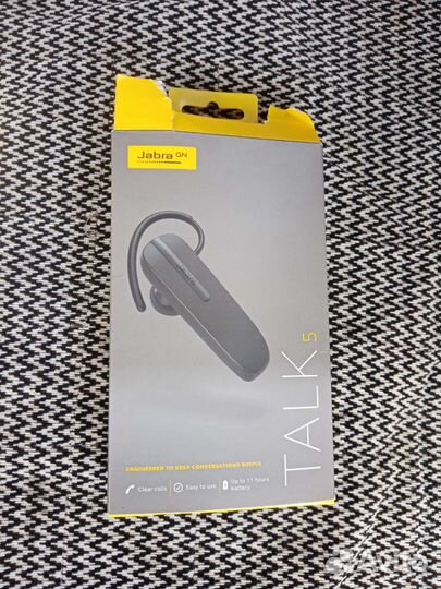 Блютуз гарнитура jabra talk 5