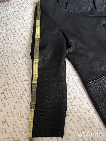 Брючный костюм женский 48 черный Франция