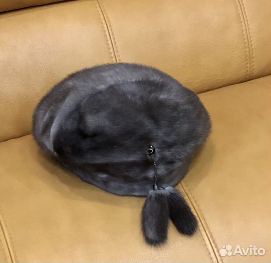 Берет норковый