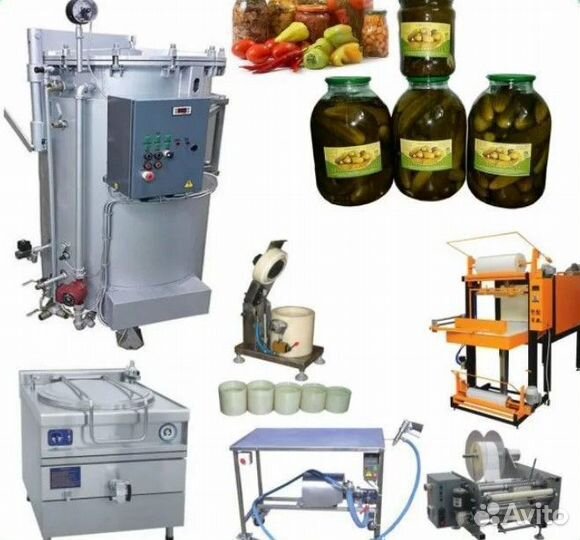 Линия для консервирования овощей
