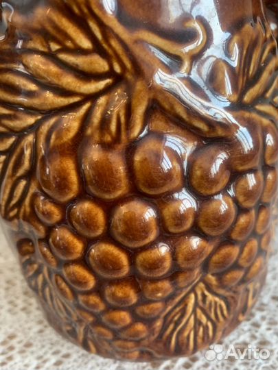 Кувшин виноград керамика СССР
