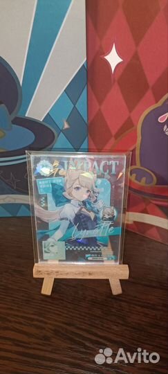 Карточки лини/линнет. Геншин