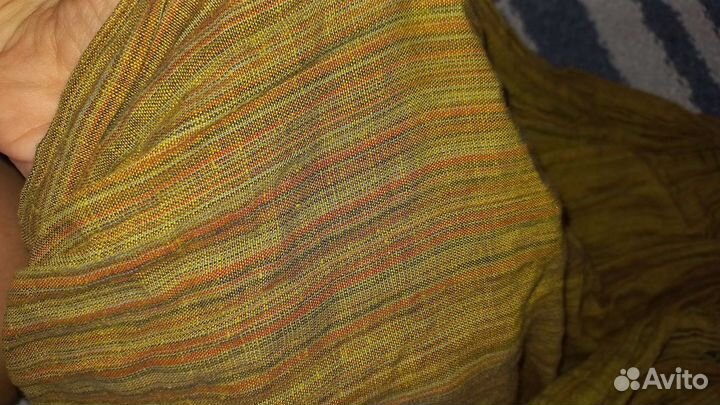 Слинг шарф на кольцах тканый