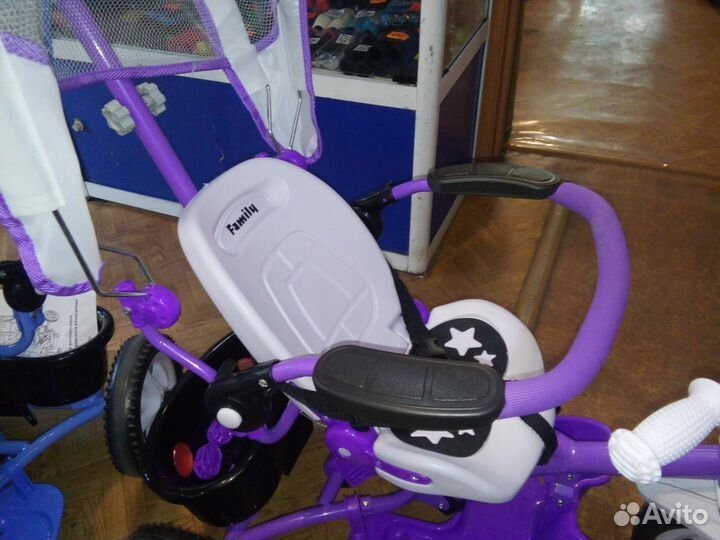 Велосипед трехколесный управляшка