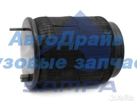 Пневморессора в сборе со стальным стаканом для гру