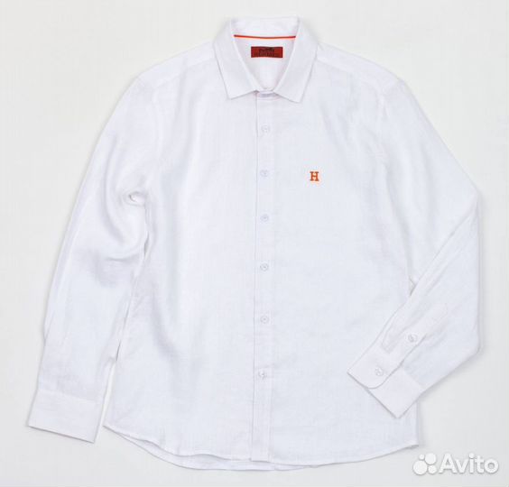 Рубашка льняная Hermes