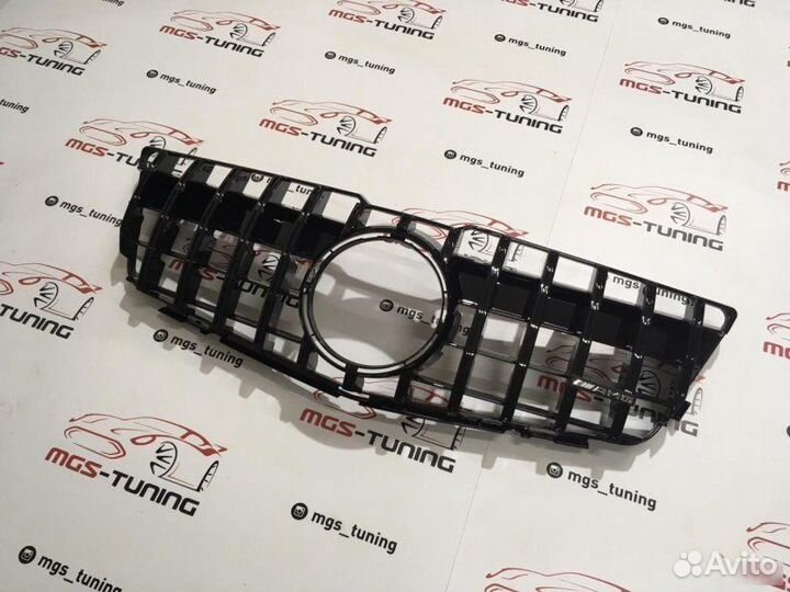 Решетка GLK-Class Black 08-12 GT Без звезды + AMG