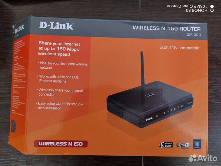 Wifi роутер D-Link wireless n150 router