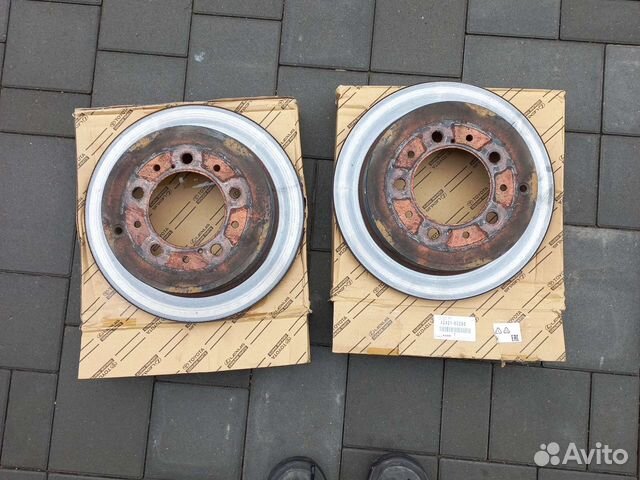 Тормозные диски задние toyota land cruiser 200