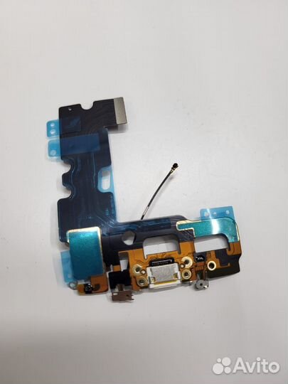 Шлейф для iPhone 7 на системный разъем/микрофон