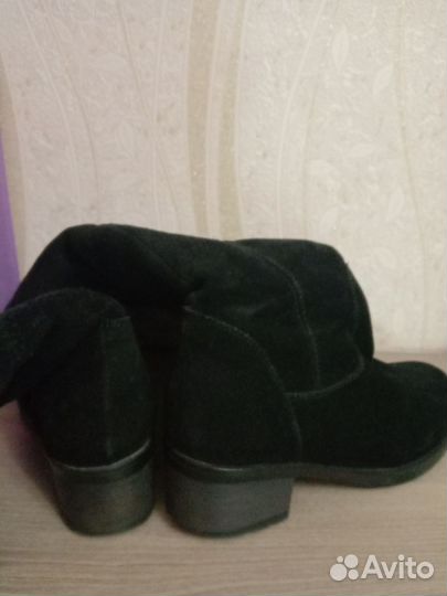 Сапоги зимние,натуральная овчина,36-37р