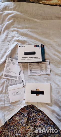 Вай фай адаптер для пк D-Link 150