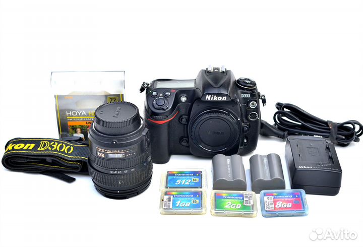 Фотоаппарат Nikon D300 + Nikon 18-70 3,5/4,5 ED DX
