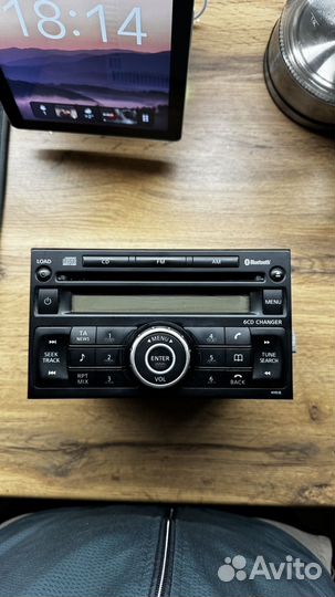Штатная магнитола Nissan qashqai j10