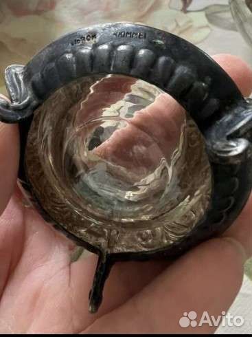 Солонка мельхиор СССР