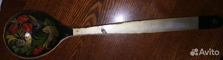 Набор для специй,ложка-половник хохлома СССР