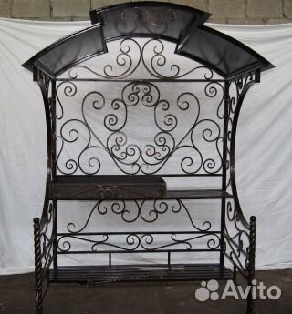 Мангал с крышей