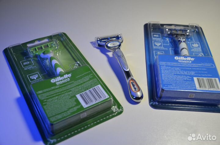 Бритвенные станки Gillette Mach 3 / Skinguard