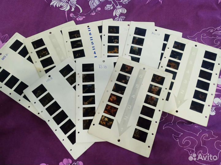 Слайды для стереомата СССР более 50 штук