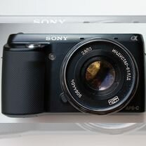 Sony nex-f3 пробег 1300 + Industar-61