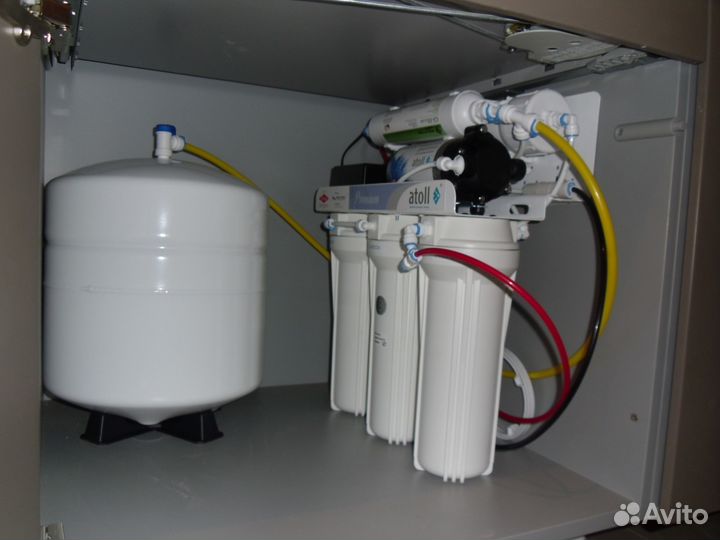 Установка обратного осмоса и фильтров для воды