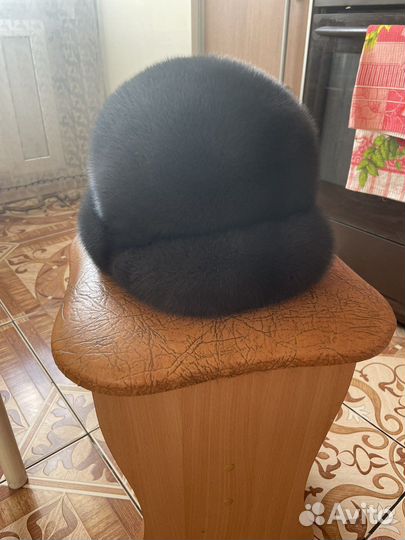 Шапка норковая женская