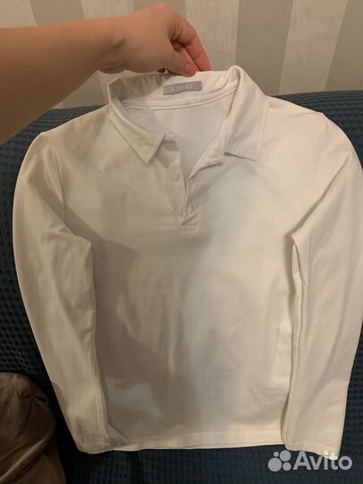 Поло с рукавом