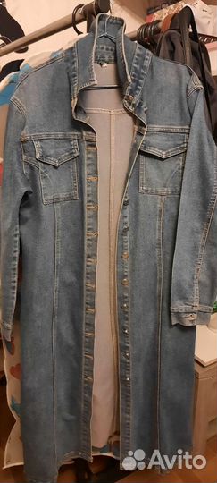 Джинсовый кардиган женский